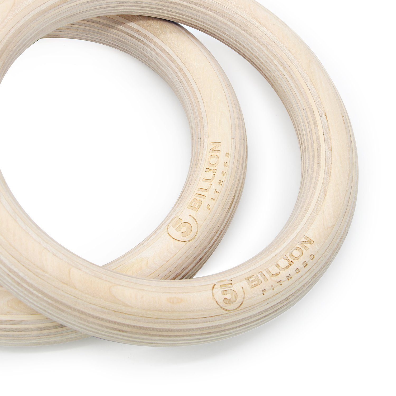 Los aros de gimnasia 5Billion proporcionan un agarre sólido y estable en comparación con los anillos de plástico