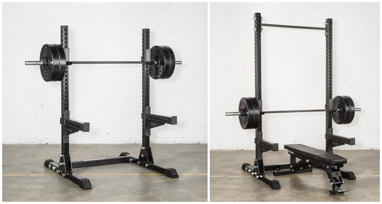 Sentadillas Rack Pesas Casero Soporte Barra Olimpica Como Hacer