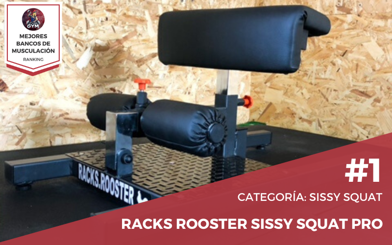 Racks Rooster Sissy Squat Pro ▷ Mejores bancos para sissy squat