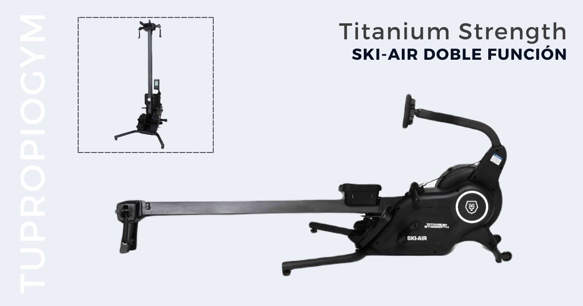 Máquina dual Remo de aire y ski