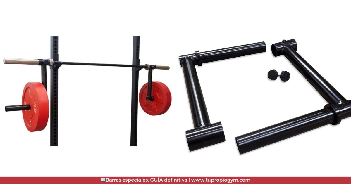 ▷ Barras especiales: guía comprensiva Accesorios conversores cambered bar