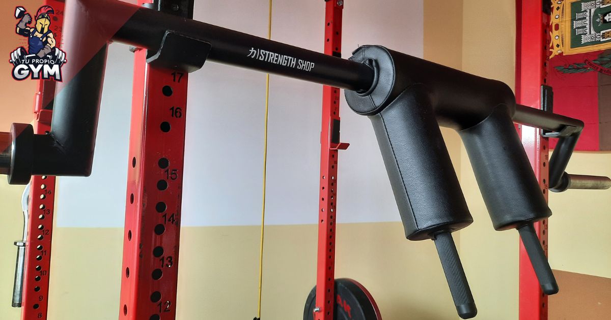 Opinión de la barra safety Riot de Strength Shop