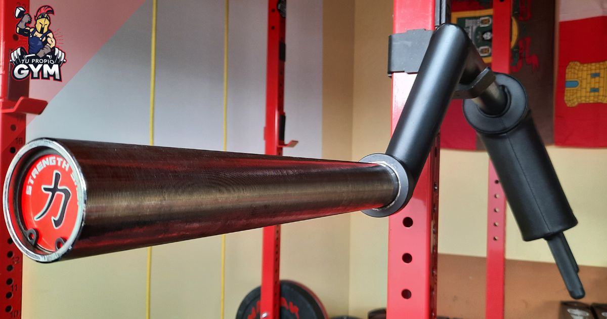 Reseña de la barra safety de Strength Shop