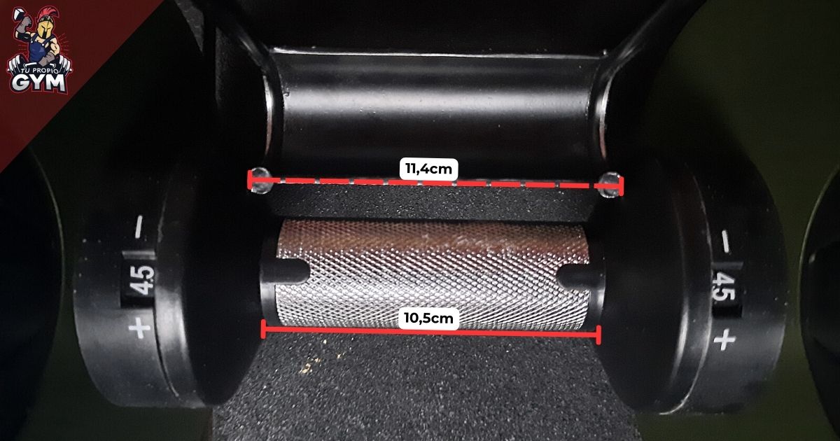 Mancuernas ajustables Lullax NEO40 y Mad Spotter Pro