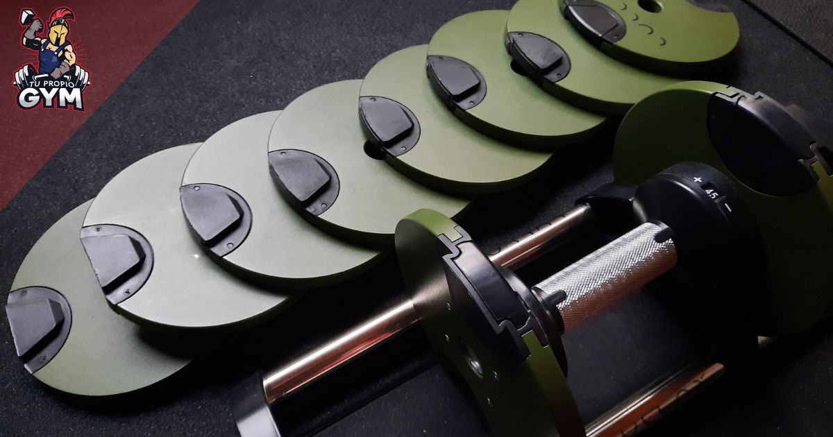 Discos mancuernas regulables Lullax NEO40