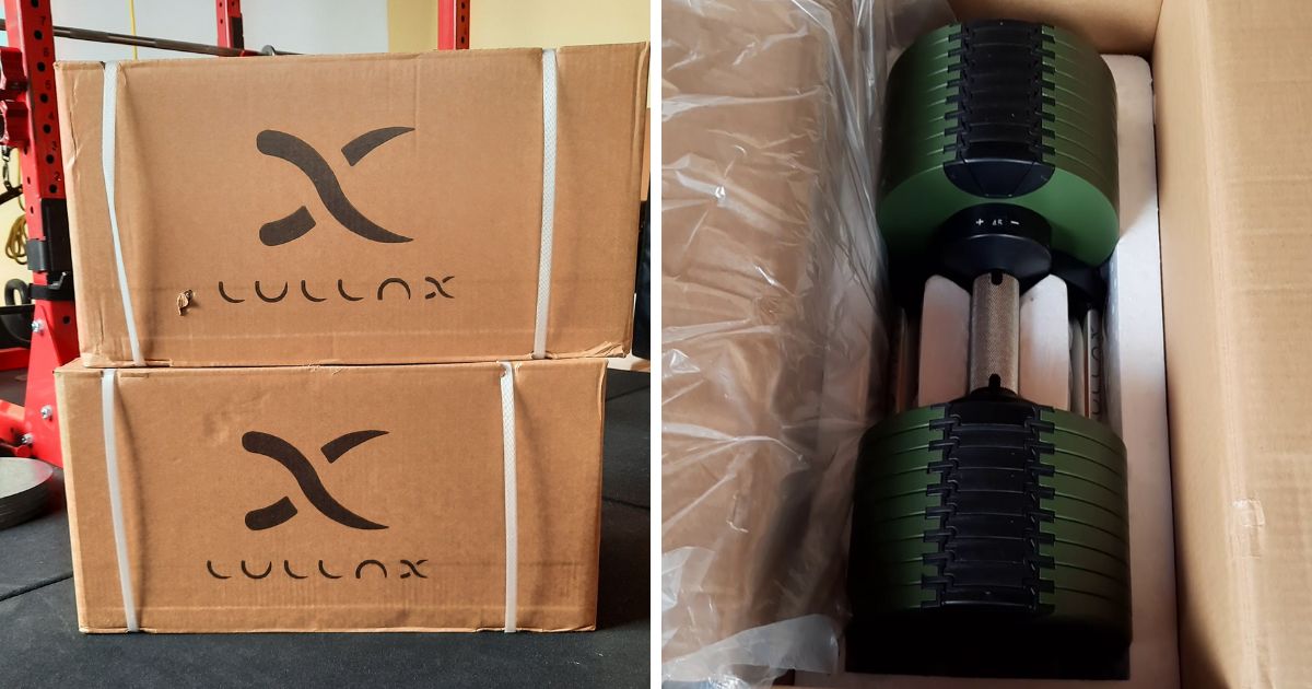 unboxing mancuernas ajustables lullax neo40