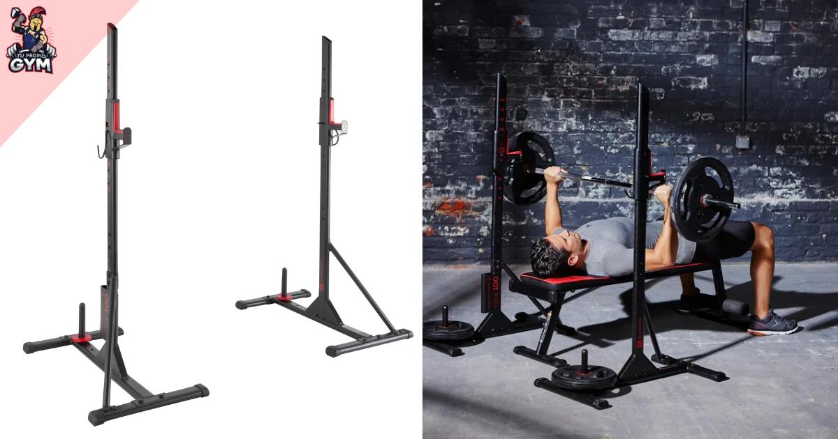 ▷ Comparativa Racks Decathlon Domyos Rack 100 musculacion