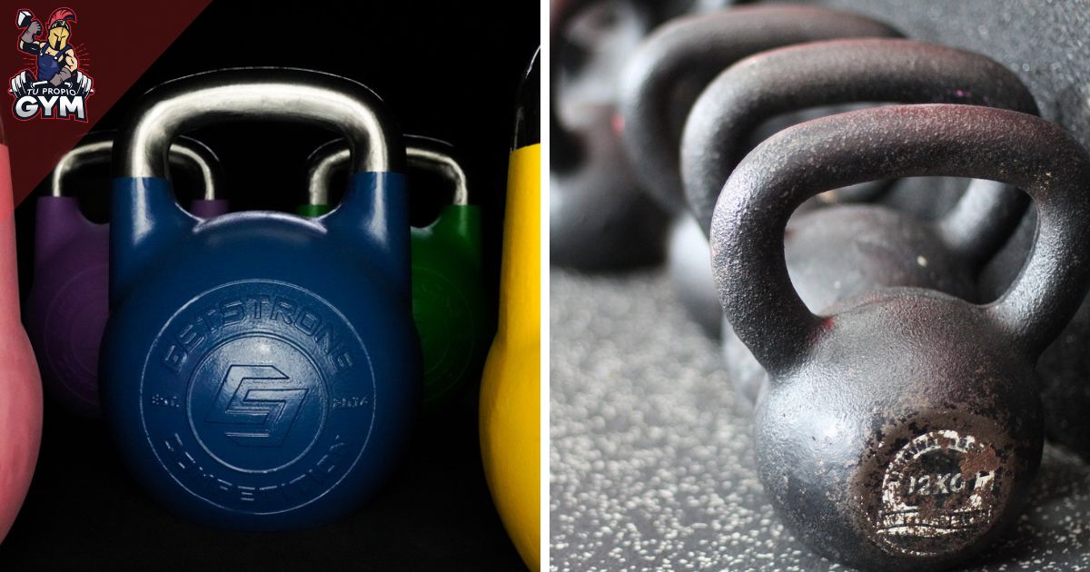▷ Tipos de pesas para entrenar Kettlebells o pesas rusas