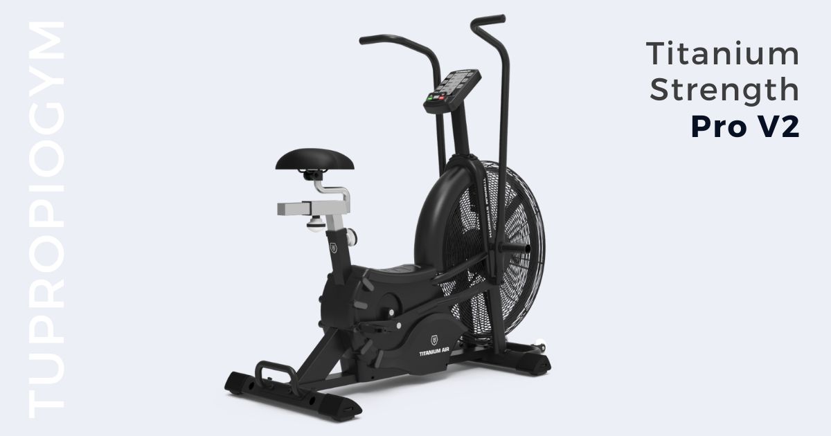 ▷ Mejores air bikes para casa Titanium Strength V2 PRO