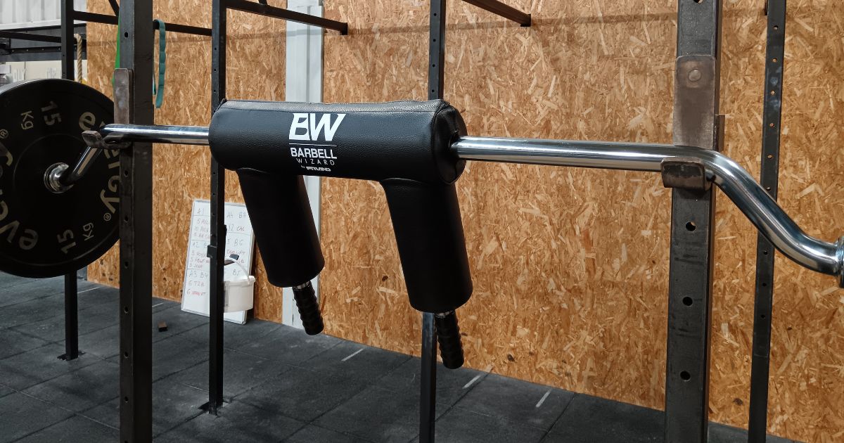 Dimensiones safety squat bar barbell wizard