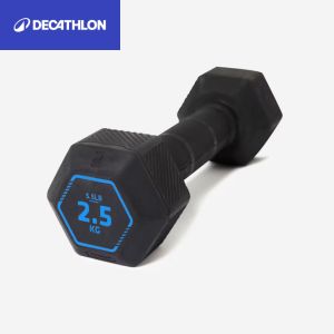 Mancuerna hexagonal decathlon 2,5kg