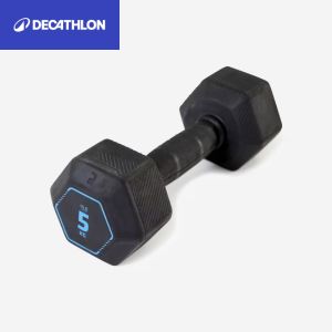 Mancuerna hexagonal decathlon 5kg