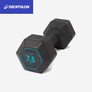 Mancuerna hexagonal decathlon 7,5kg
