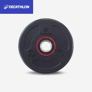 Disco de caucho decathlon 2,5kg