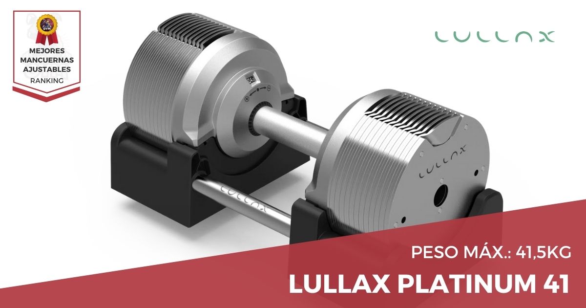 Mancuernas Lullax Platinum41