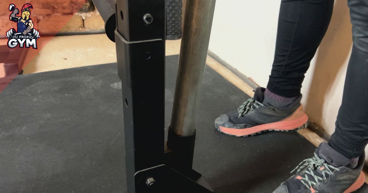 soporte almacenamiento de barras rack 900 Decathlon
