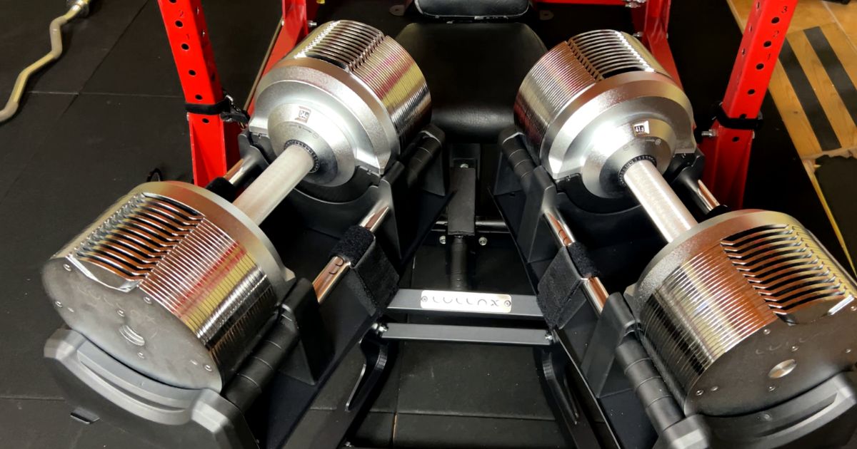 análisis de las mancuernas ajustables lullax platinum 41