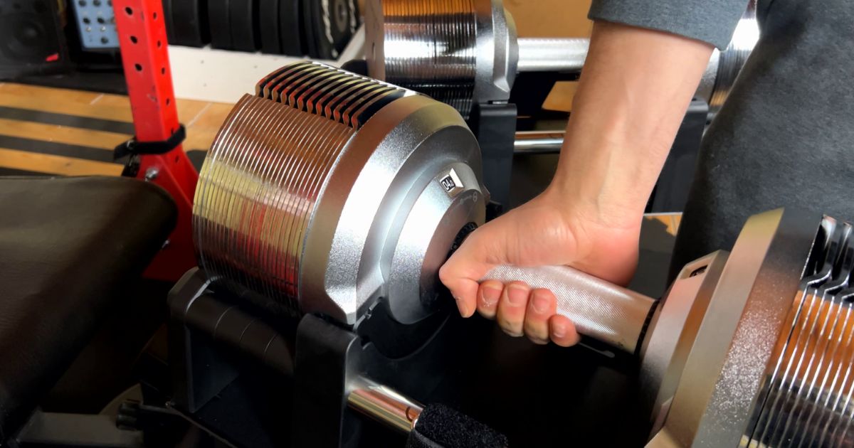 grosor y moleteado mango mancuernas lullax platinum 41