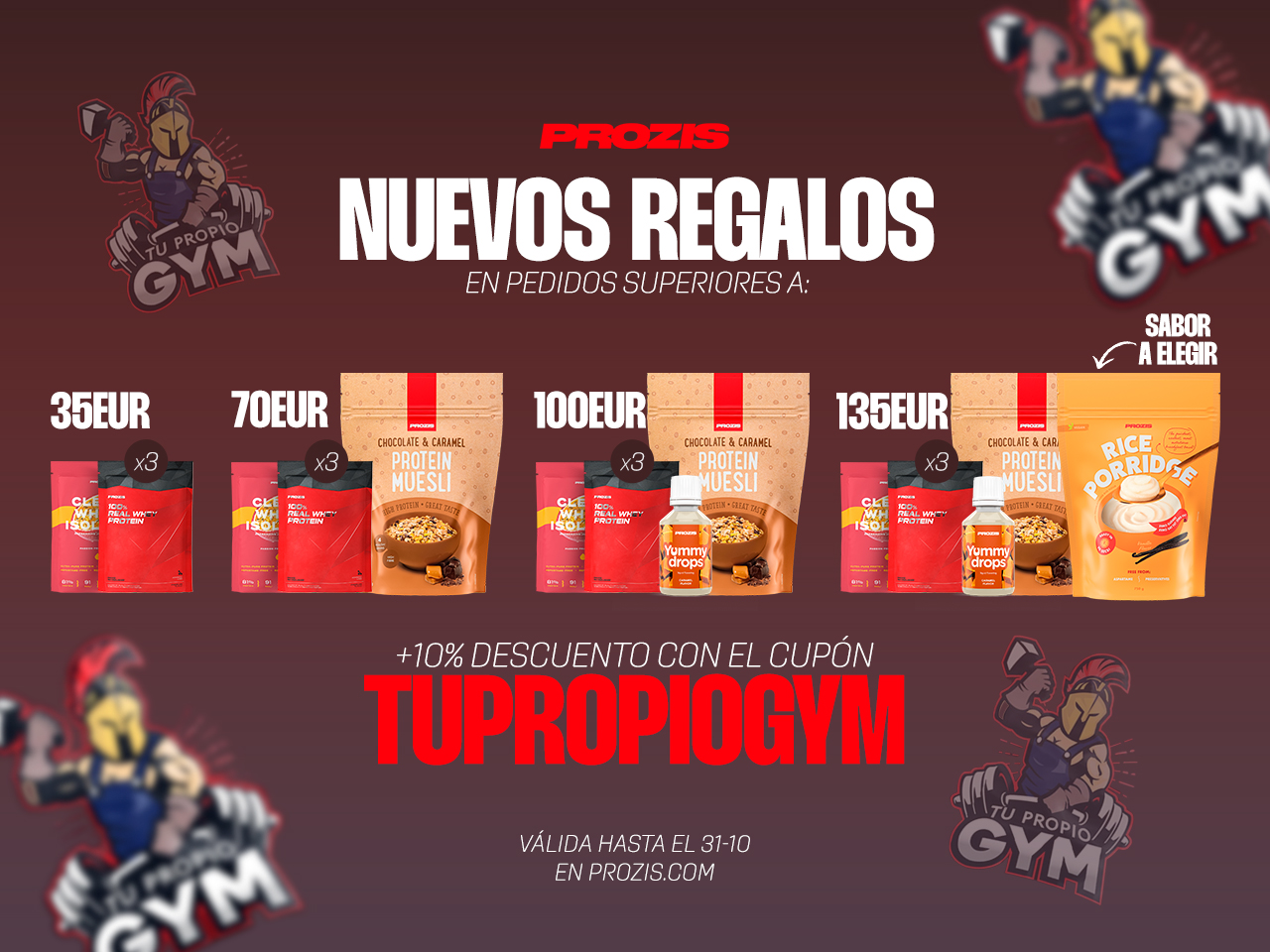 cupon prozis tupropiogym codigo descuento prozis