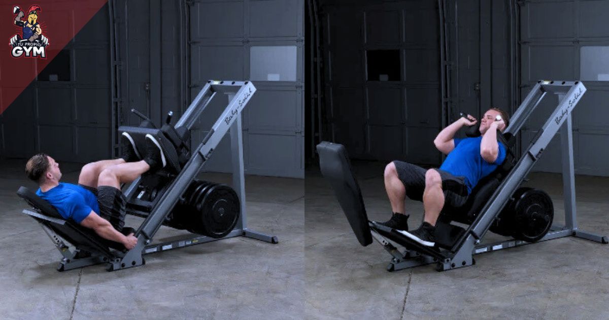 Mejores máquinas musculación duales para casa Máquina combo prensa de piernas y jaca