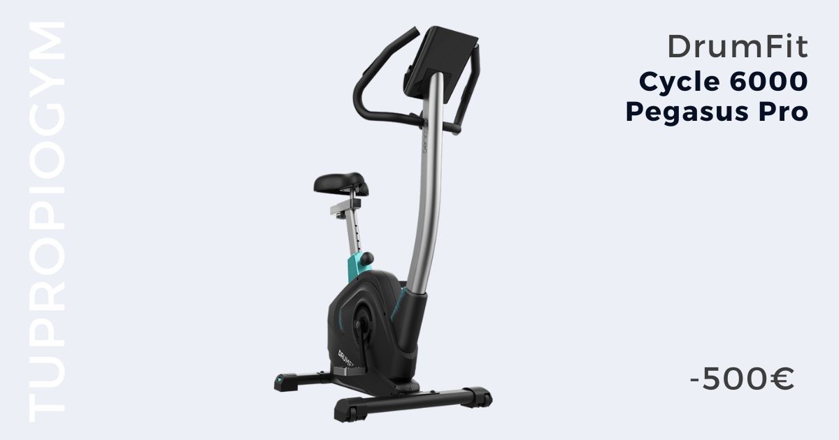 Bici estática Drumfit cycle 6000 pegasus pro