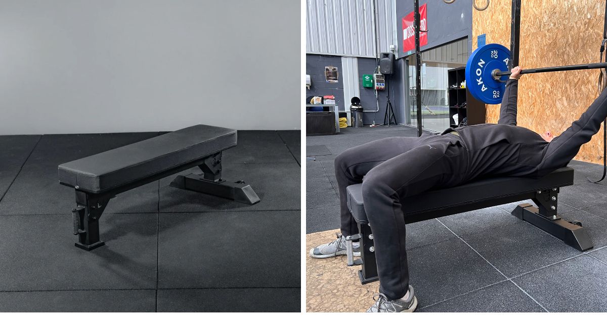 Banco de pesas plano IPF Gunnar mejores bancos Akon