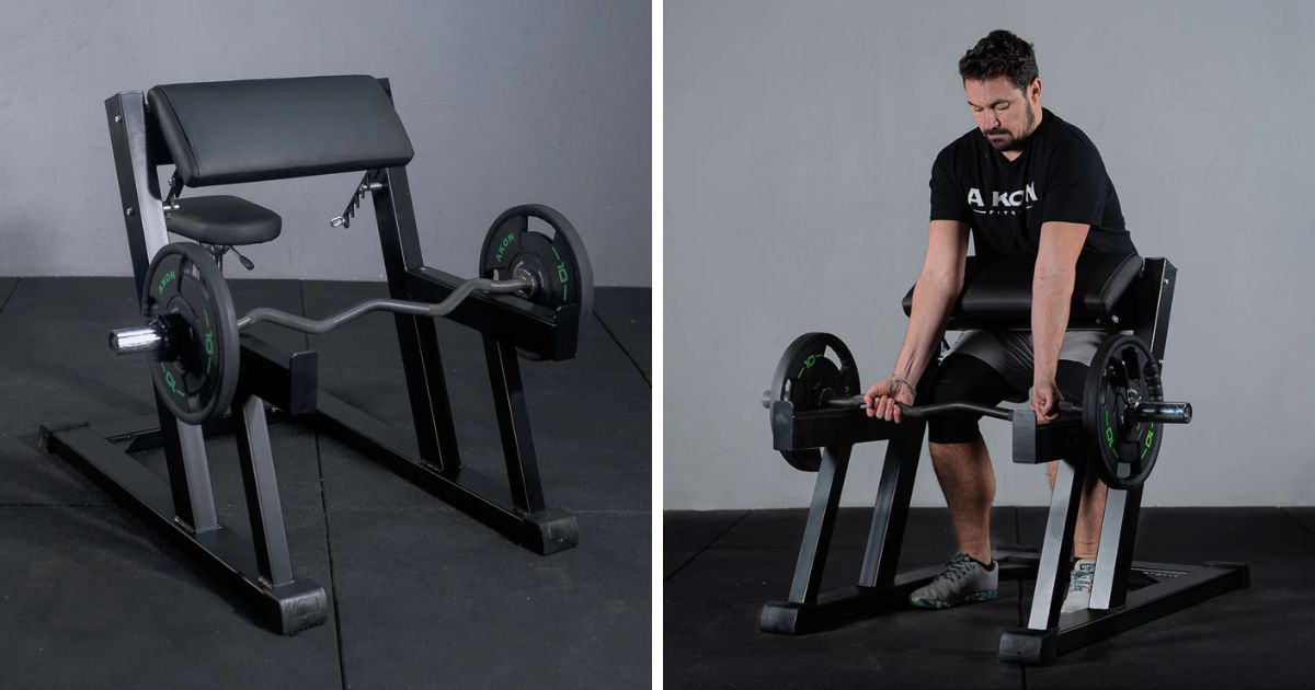 Mejores bancos de pesas Akon banco scott akon fitness