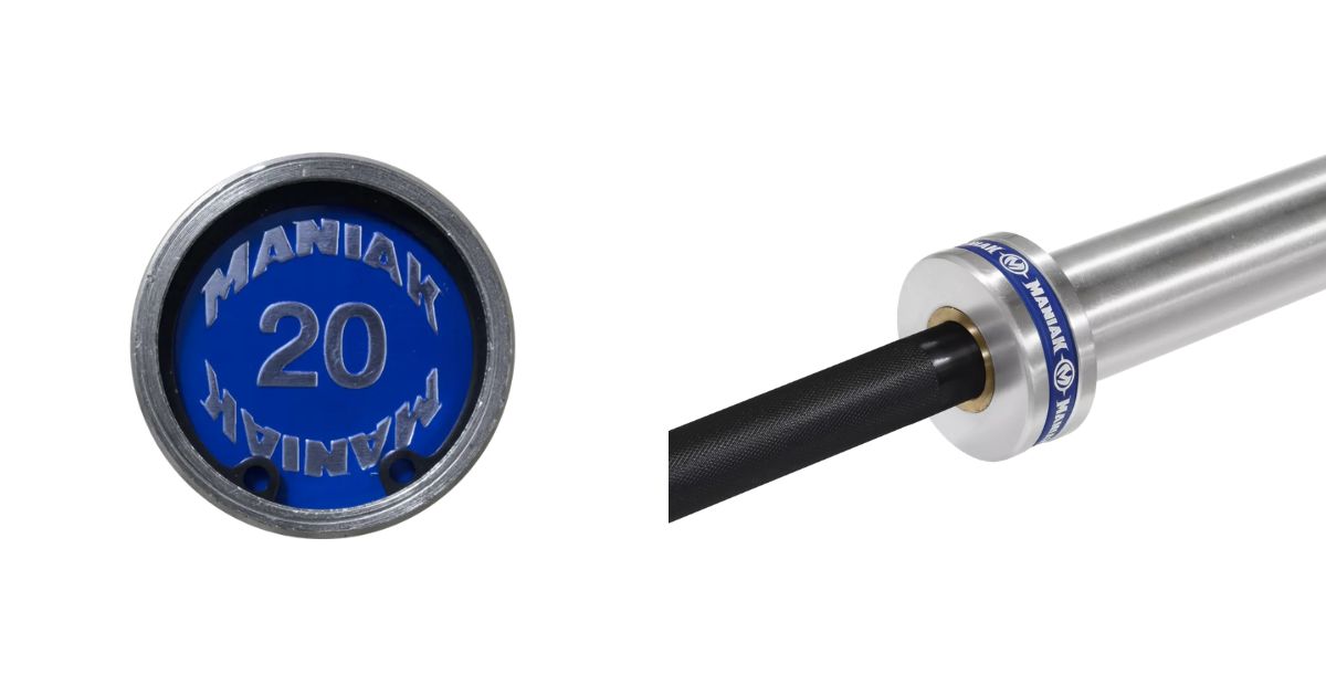Mejores barras olímpicas Maniak barra olimpica MANIAK STANDARD V2