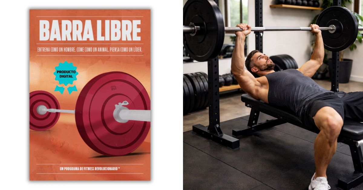 Guía programas Fitness Revolucionario programa de entrenamiento para hombres barra llibre