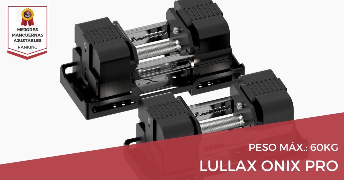 ᐅ Mejores mancuernas ajustables automáticas Lullax Onix 60