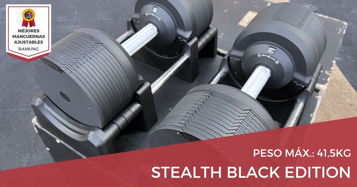 ᐅ Mejores mancuernas ajustables automáticas Stealth Equipment Black Edition