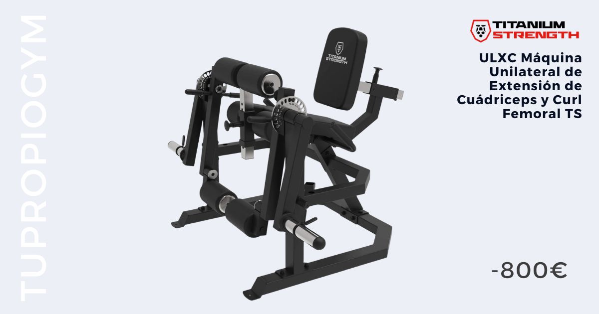 titanium strength leg extension curl femoral