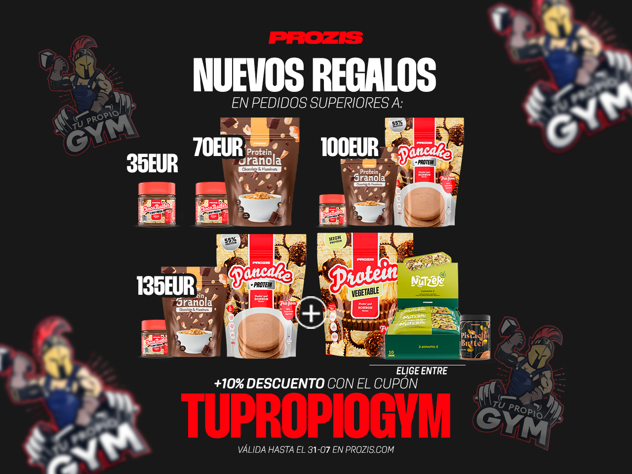 descuentos suplementacion deportiva prozis