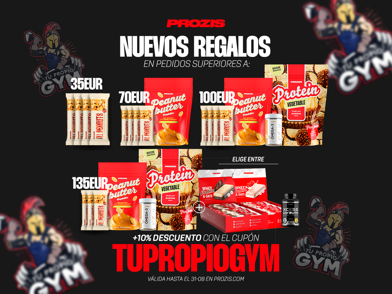 descuentos suplementacion deportiva prozis